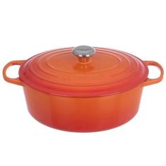 Imagem de Panela Oval Le Creuset Signature Laranja 31 cm