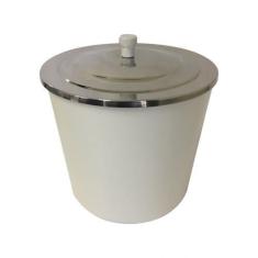 Imagem de Lixeira Multiuso 5 Litros com Tampa de Inox  - Ouro Fino