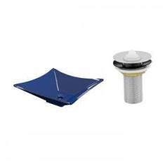 Imagem de Kit Cuba L34 com Válvula Metal 1``  Compace  Escuro