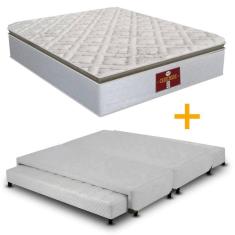 Imagem de Cama box com Bicama com Colchão Cashmere - 193x203