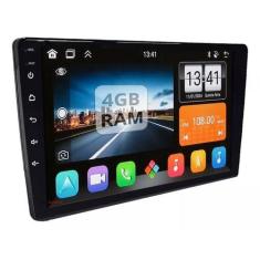 Imagem de Central Multimidia Universal Carplay Android 13 Octacore 4gb 64g 9 pol