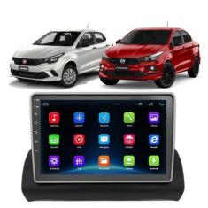 Imagem de Kit multimidia android 9" argo 18/22 fiat - E-Droid, Preto