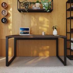 Imagem de Escrivaninha Yon Diretor 150x70x75 Terracota/Preto