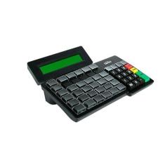 Imagem de Teclado Gertec Preto TEC 55 c/Display USB 2.0 00409634