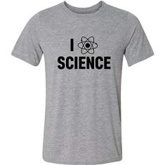 Imagem de Camiseta I Love Science Eu Amo Ciência