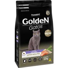 Imagem de Ração Seca PremieR Pet Golden Gatos Adultos Salmão - 3 Kg