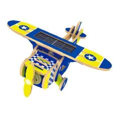 Imagem de Quebra Cabeça Desafio 3D Solar Com Motor Avião Solar Kuga
