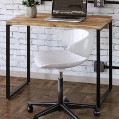 Imagem de Mesa Escrivaninha Dynamica Carvalho/preto 11066 - Compace