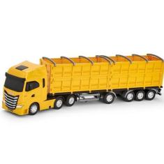Imagem de Caminhão Graneleiro Iveco S-Way Brinquedo Infantil Realista - Usual Br