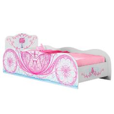 Imagem de Cama Carruagem Cor Branco - Móveis Estrela