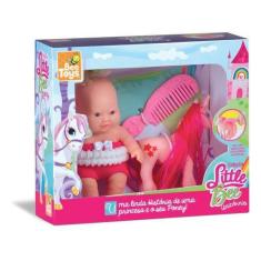Imagem de Boneca Little Bee Unicornio 15,5cm - Bee Toys