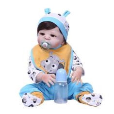 Imagem de Bebe Reborn Menino 100% Silicone 57 Cm- Bento - Pro Baby