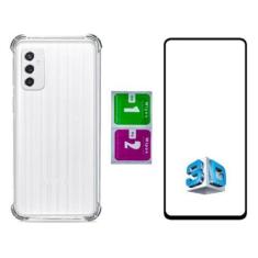Imagem de Pelicula Vidro 3d + Capa Anti Impacto Para Galaxy M52 - Mustangshop