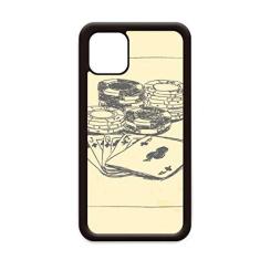 Imagem de Capa preta com estampa de poker para iPhone 11 Pro Max para Apple Mobile Case Shell