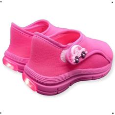 Imagem de Tênis Infantil Calce Fácil Com Luz Menina-Feminino