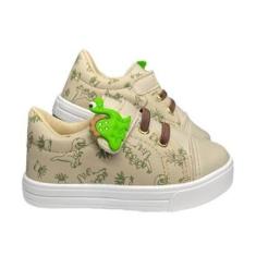 Imagem de Tenis Infantil Menino Marrom Estiloso do 20 Ao 34-Masculino