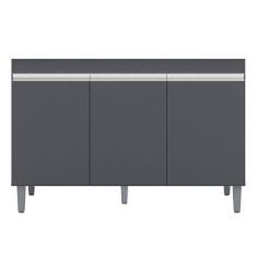 Imagem de Balcão Para Pia Manu 120 Cm Cinza Ajl