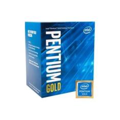 Imagem de Processador Intel Pentium Gold G6400, 10ª Geração, Dual Core, 4.00GHz, LGA1200, 4MB - BX80701G6400