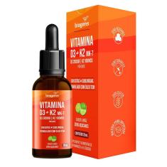 Imagem de Biogens Vitamina D3 2000Ui + K2 Mk7 100Mcg Limão 20Ml