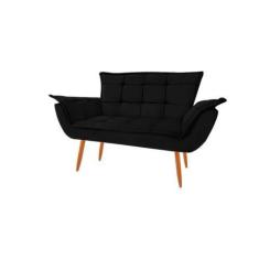 Imagem de Namoradeira Opala Decorativa 2 Lugares Suede - Maitê Moda Casa