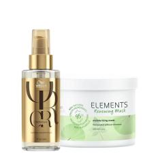 Imagem de Kit Wella Professionals Elements Renewing Máscara Oil (2 Produtos)