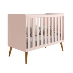 Imagem de Berço Americano Isis 2 em 1 Rosa Fosco - Reller