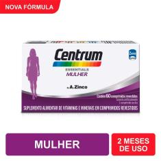 Imagem de Multivitamínico Centrum Essentials Mulher de A a Zinco com 60 Comprimidos 60 Comprimidos