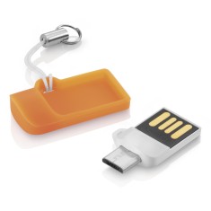 Imagem de Pen Drive Multilaser 16 GB USB 2.0 Micro USB OTG PD508