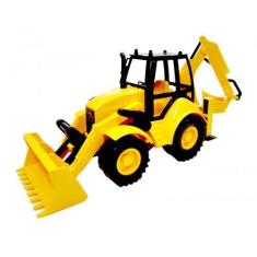 Imagem de Trator Infantil Retro Escavadeira Wl 1200 Construction - Silmar 6810