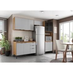 Imagem de Cozinha Completa Firenze 04 Peças 11 Portas e 02 Gavetas Demóbile