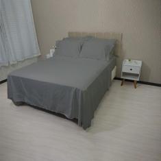 Imagem de Jogo De Cama Lençol 400 Fios Casal P. Palito 4 Pçs Casa Dona