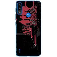 Imagem de Capa Adesivo Skin055 Verso Para Motorola Moto E7 Power 2021 - Kawaskin