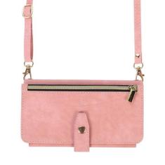 Imagem de Capa de telefone carteira crossbody para Samsung Galaxy S21 S23 FE S24 S22 Plus Note 20 Ultra A53 A14 A34 A54 porta-cartões cordão de couro, ouro rosa, para Galaxy A54