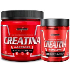 Imagem de Creatina Pura 300g + Creatina 60 Caps Integralmedica