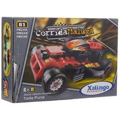 Imagem de Blocos de Montar Corrida Maluca Toda Fúria 61 Peças Xalingo - 06254