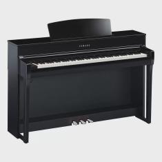 Imagem de Piano Clavinova Yamaha CLP745 Polished Ebony CLP-745 pe