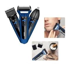 Imagem de Maquininha Barbeador Elétrico Recarregável 3 Em 1 Daling