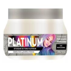 Imagem de Mascara Matizadora 250G Platinum Platinado Juzy Cosméticos - Juzy Cosm