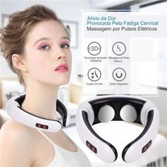 Imagem de Massageador Pescoço Colar Cervical Terapia Magnética Alívio De Dor - N