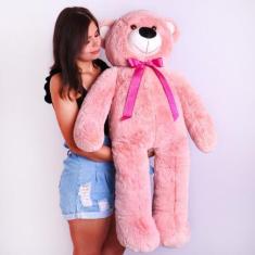 Imagem de Urso De Pelúcia Gigante 1,10 Metros Urso Rafael Presente Namorados Cri