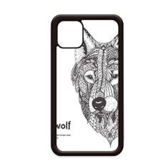 Imagem de Capa Gray Wolf Friend Company Gentleman para iPhone 11 Pro Max para Apple Mobile Case Shell