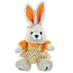 Imagem de Coelho De Pelúcia - Decoração De Páscoa ELA LARANJA