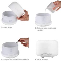 Imagem de Difusor Umidificador De Ar & Aromatizador De Ambientes Usb - Online