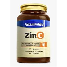 Imagem de Vitaminlife ZIN C - VITAMINA C + ZINCO 30 CÁPSULAS,