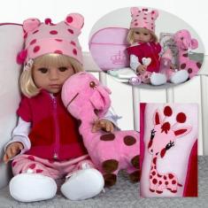 Imagem de Boneca Reborn De Silicone De Luxo Completo 48cm - Cegonha Reborn Dolls