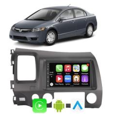 Imagem de Kit Multimidia Civic 2007 2008 2009 2010 2011 7" CarPlay Android Auto 