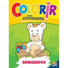 Imagem de Livro - Colorir com Atividades: Brinquedos
