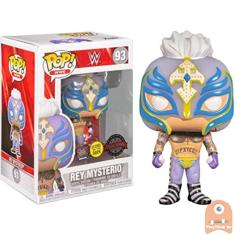 Imagem de Funko POP WWE: Rey Mysterio, Glow in The Dark, Amazon Excl