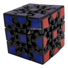Imagem de Cubo Magico Profissional Kung Fu 3x3x3 Gear Cube Engrenagem