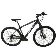 Imagem de Bicicleta Aro 29 Gti Roma 24V Freio A Disco Garfo Com Suspensão Mtb 29